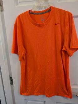 Nike Dri-FIT Orange Short Sleeve T-Shirt