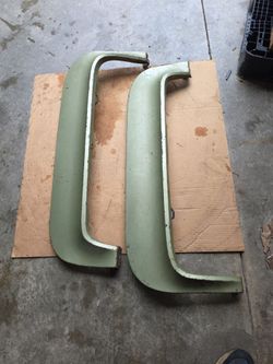 Vintage fender skirts 37-3/4" long