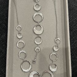 Swarovski Necklace And Bracelet Set 