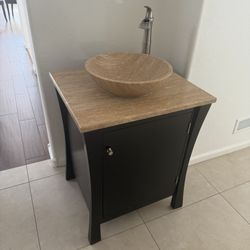 Travertine 26” Vanity 