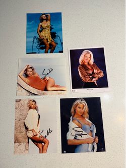 wrestling divas autograph Photos Sable & Sunny 8x10 W/ COA