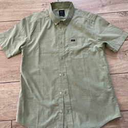 Mens RVCA Button Up Shirt