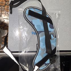 Over the chest and back dog harness