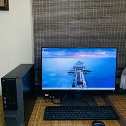 Desktop Package w/ 23” Monitor, 12GB Ram, Intel i5, Win 11 Pro, MS Office 2024