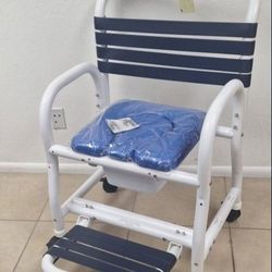 Shower Commode Chair, 22" Internal Width