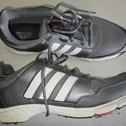 Adidas Golf Shoes - Size 12.5 - Rubber Spikes - Decent Condition