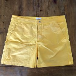 Men’s NORSE PROJECTS Swim Beach Shorts Yellow Size US 36