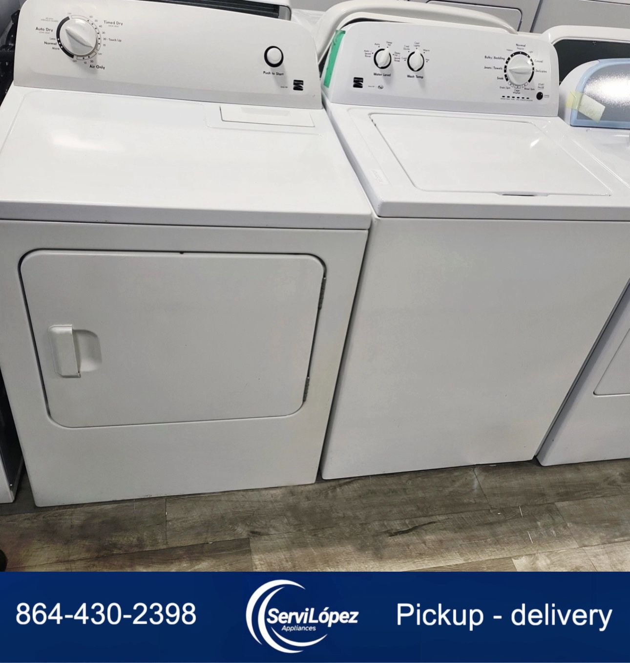 KENMORE Washer And Dryer 