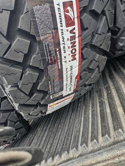 Venom Power Terra Hunter XT 35x12.50R20LT Tires