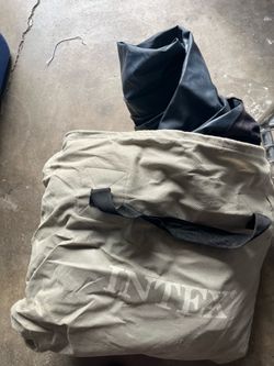 Intex self inflating queen bed (pump attached)