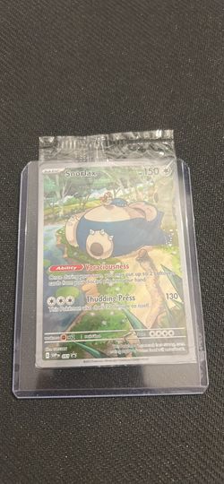 X10 Snorlax 151 sealed promos