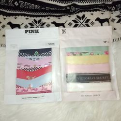 Victoria's Secret Pink 5pack Thong Panty Size SMALL