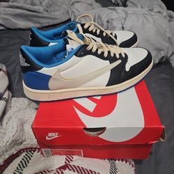 Air Jordan 1 Travis Scott X Fragment Low