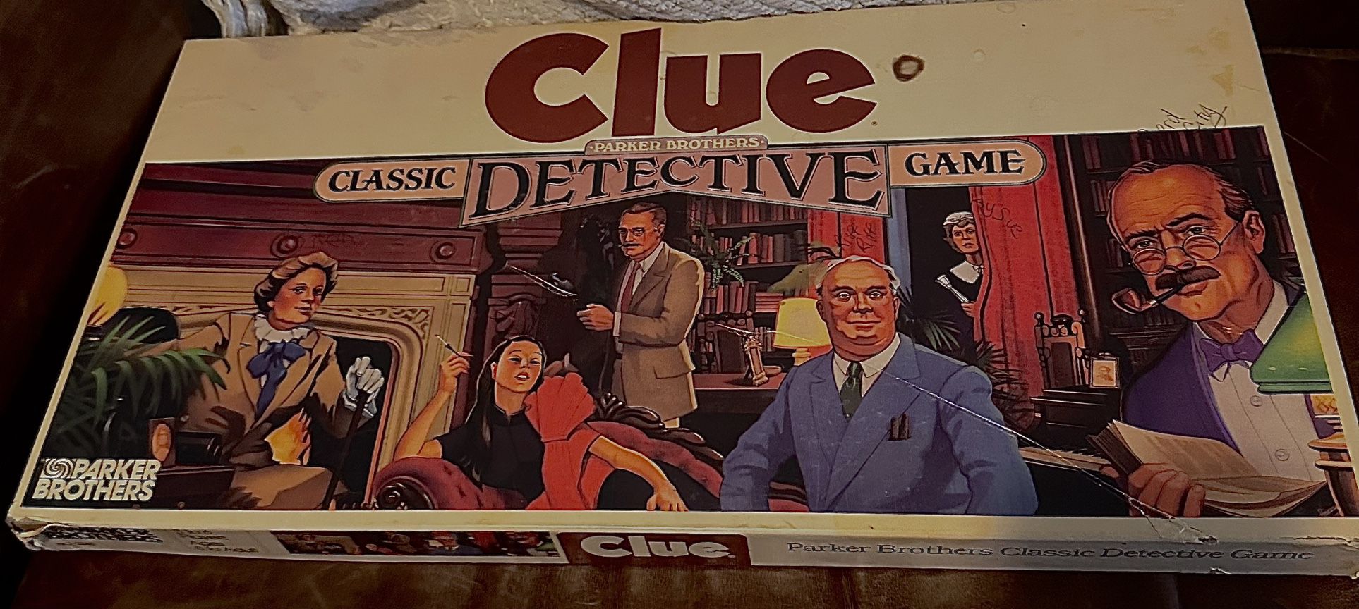 Vintage Board Game: Clue 1986 Edition