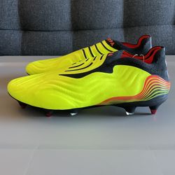 Adidas Men’s Size 11 Copa Sense+ SG Soccer Cleats GZ1358 Solar Yellow NEW