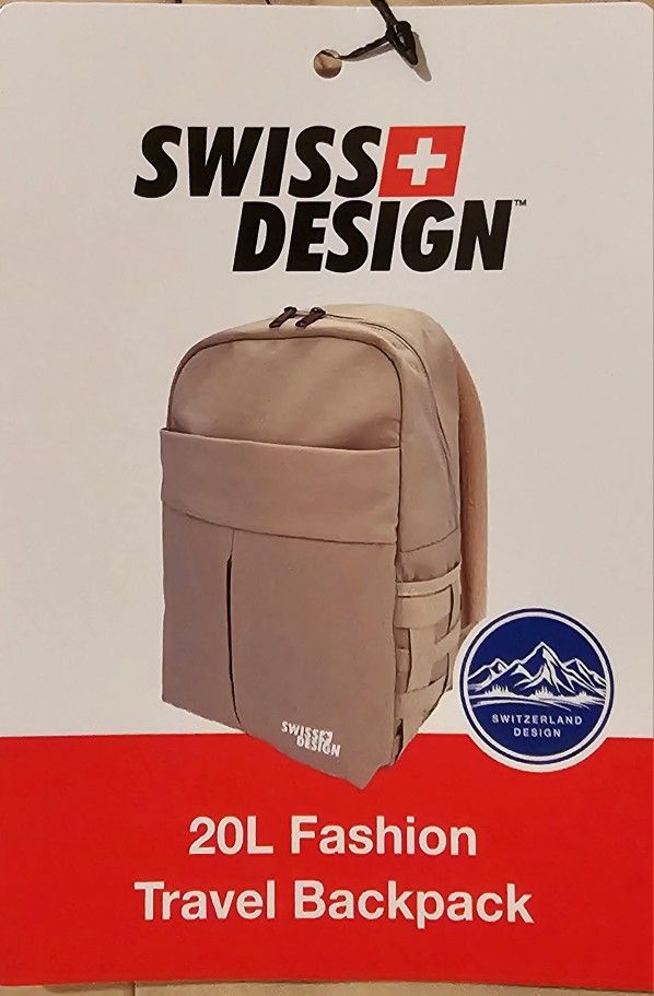 New Switzerland Design 20L fashion travel backpack