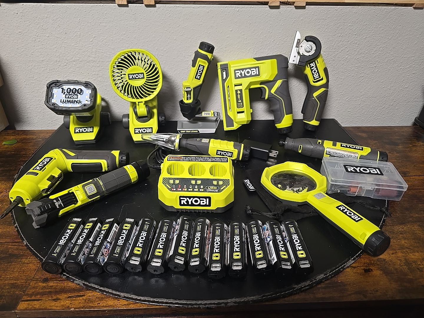 Ryobi USB 4v tool lot