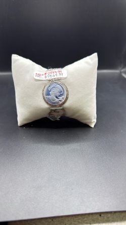 Cameo  bangle bracelet