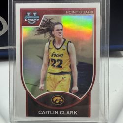 2023-24 Caitlin Clark Bowman University Chrome