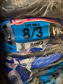 New Romex wire 8/3
