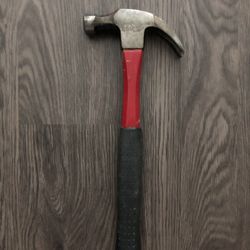 Smooth Face Steel Head Fiberglass Handle Claw Hammer