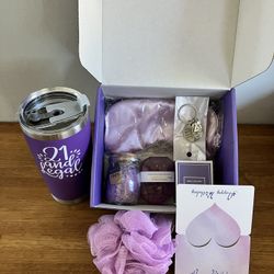 21st Birthday Gift Box