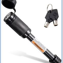 CZC AUTO - Cerradura para receptor de enganche de automóvil, con pasador de 5/8 pulgadas para receptor de clase III IV de 2 y 2-1/2 pulgadas, para eng