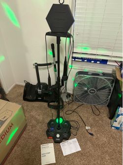 The Singsation Performer Deluxe All-in-One Karaoke System ) is a comprehensive home party system with Bluetooth