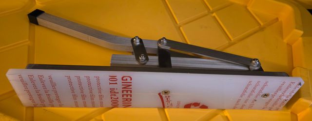Screen Printing Squeegee with Aluminum Handle
