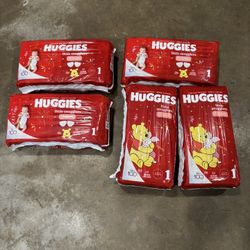 Huggies Diapers Size 1 (5)