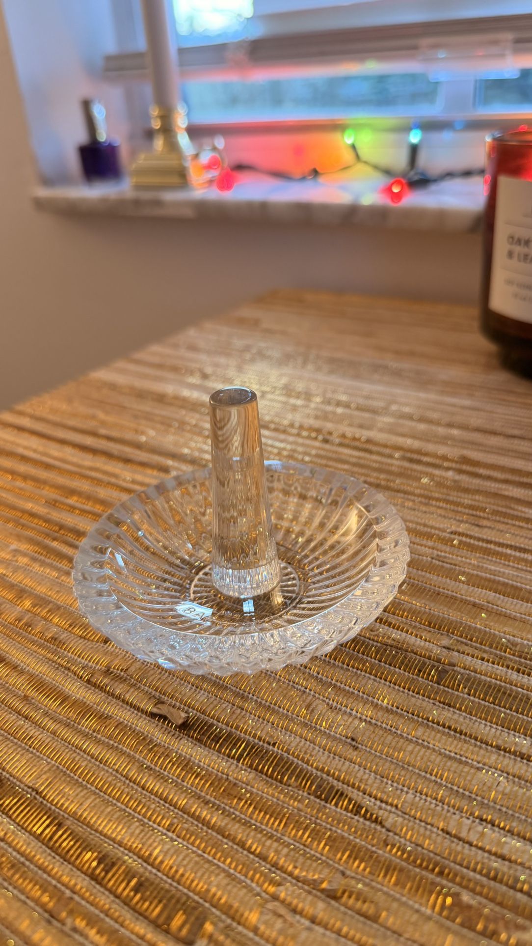 Baccarat Mille Nuits Ring Holder