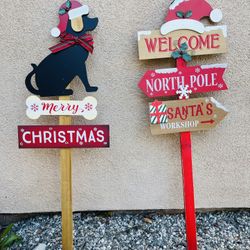 Christmas Yardstake