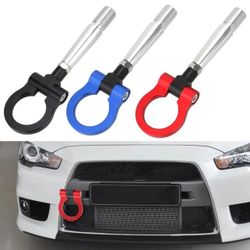 | Vehicle Towing Hook Car Auto Rear Front Trailer For Mitsubishi Lancer EVO X 10 2008-2016 Car Racing Tow Hook Trailer Towing