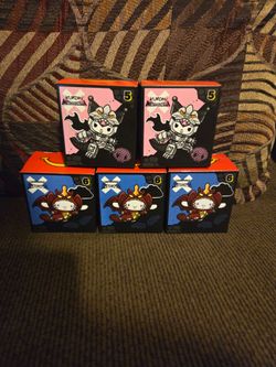 Hello Kitty X Godzilla McDonald's Toys UFS/UFT