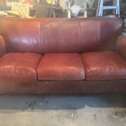 Leather Sleeper Sofa For Sale