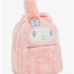 Loungefly My Melody Sanrio Plush Mini Backpack