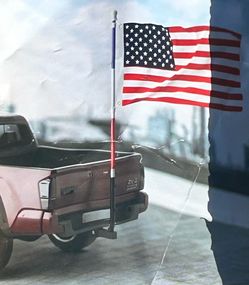 Truck Bed Mount Flagpole Holder