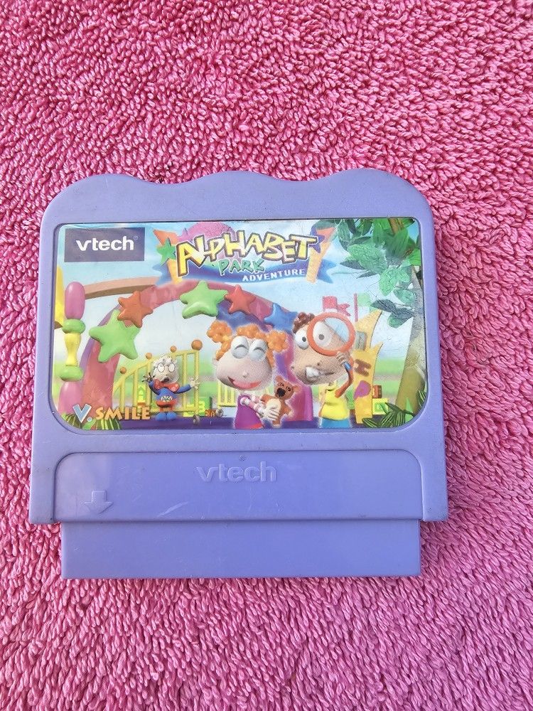 VTech VSmile Alphabet Park Adventure Cartridge Game Only
