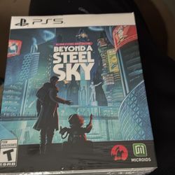 Beyond a Steel Sky: Beyond a Steelbook Edition - Sony PlayStation 5 New Sealed