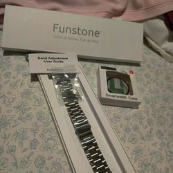 New Funstone Metal Watch Band & Smartwatch Case