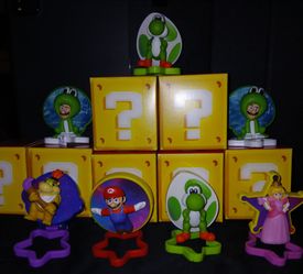 Mario Galaxy Movie McDonald's Happy Meal Toys