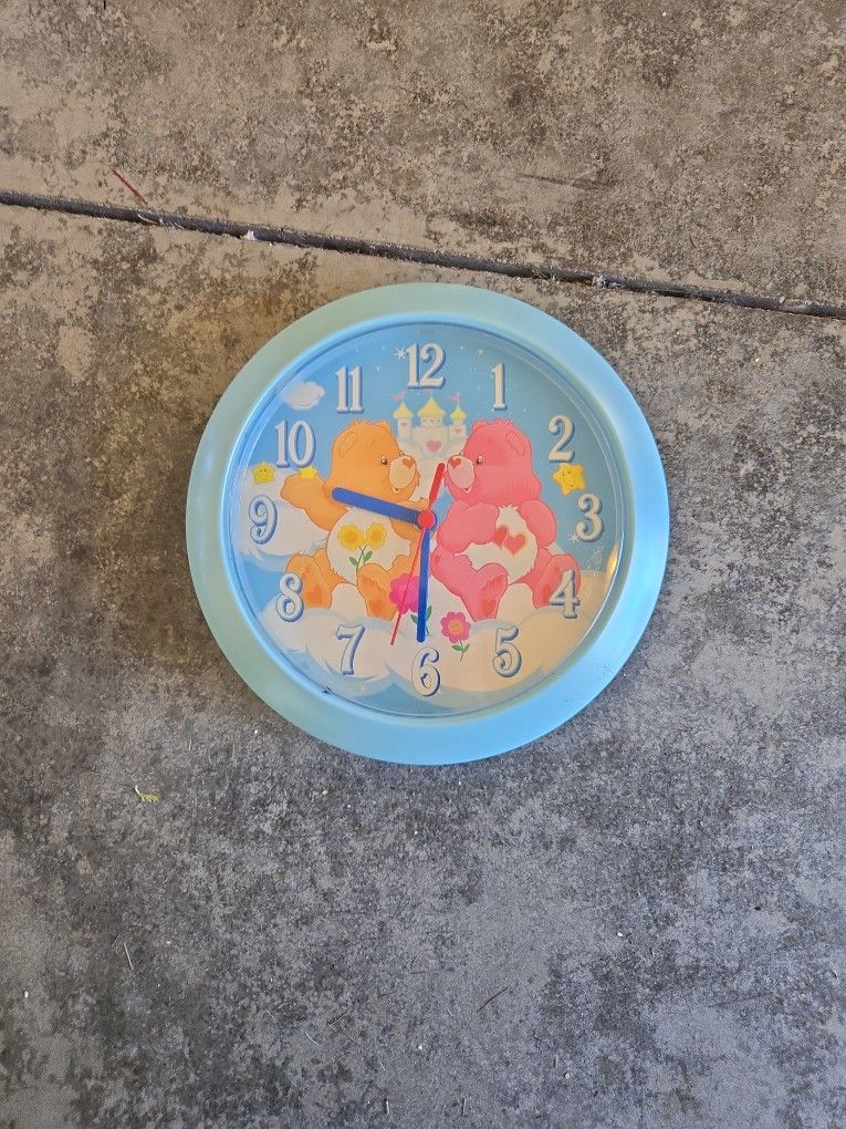 Care Bear Clock