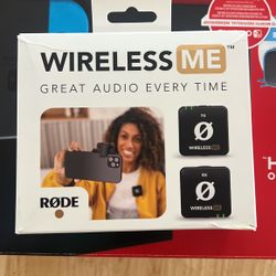 Wireless ME RODE microphone 