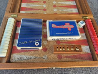 Vintage, The Spartan Co. Mini Poker Chip Set and Playing Cards,