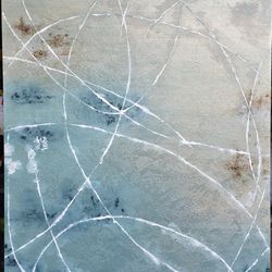 48"X72" Abstract Expressionism Textured Painting