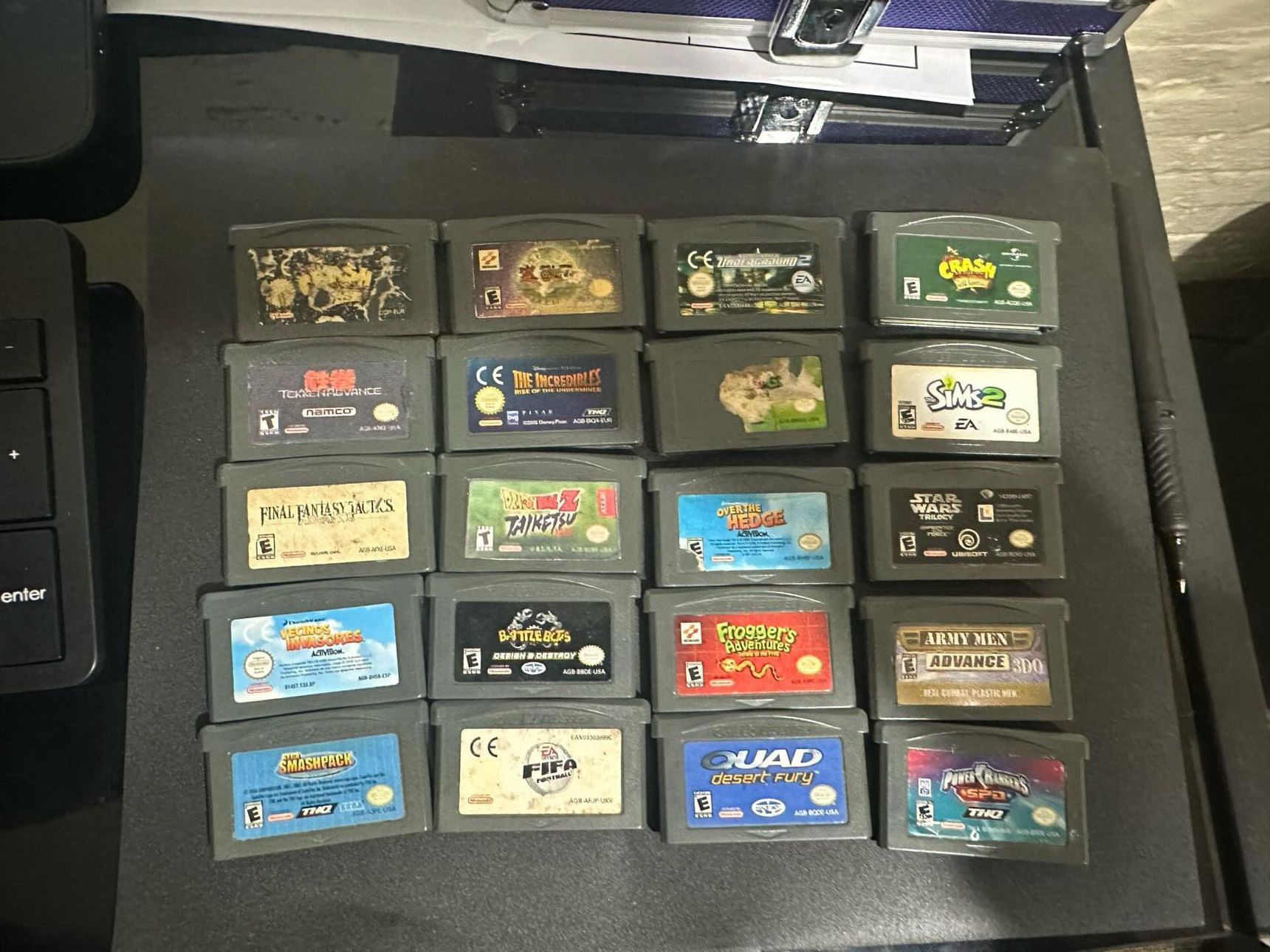 20 Nintendo Game Boy Advance Card bridge 