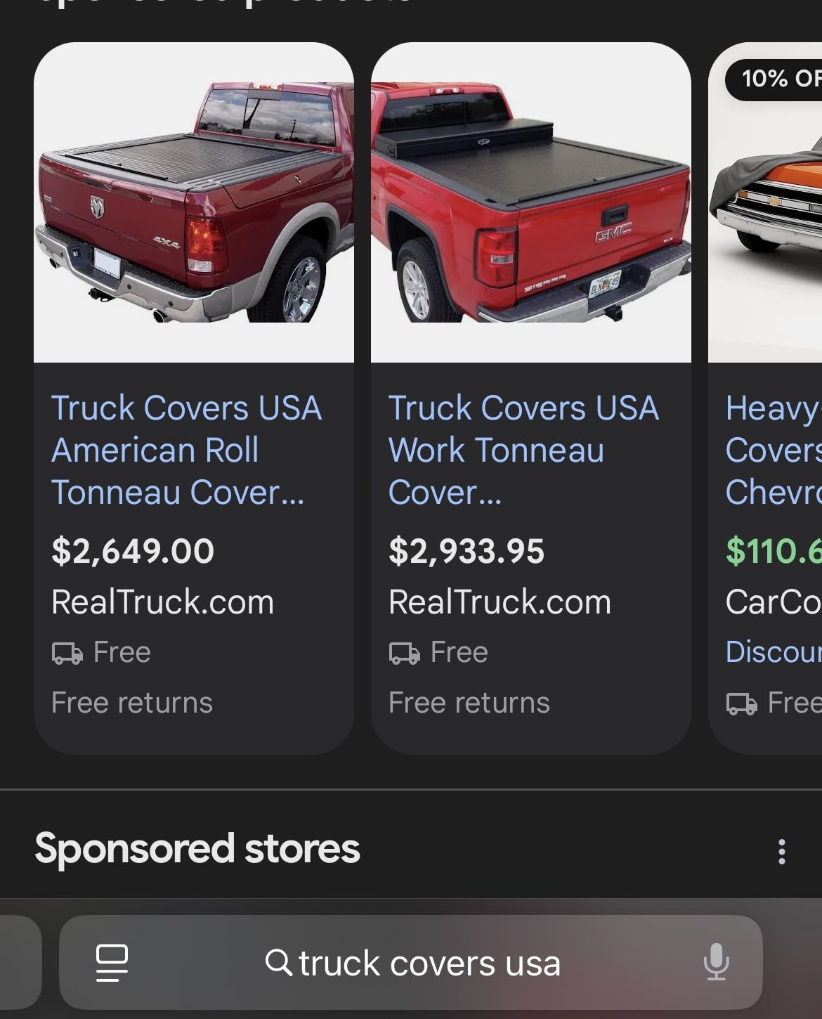 Truck Bed Cover