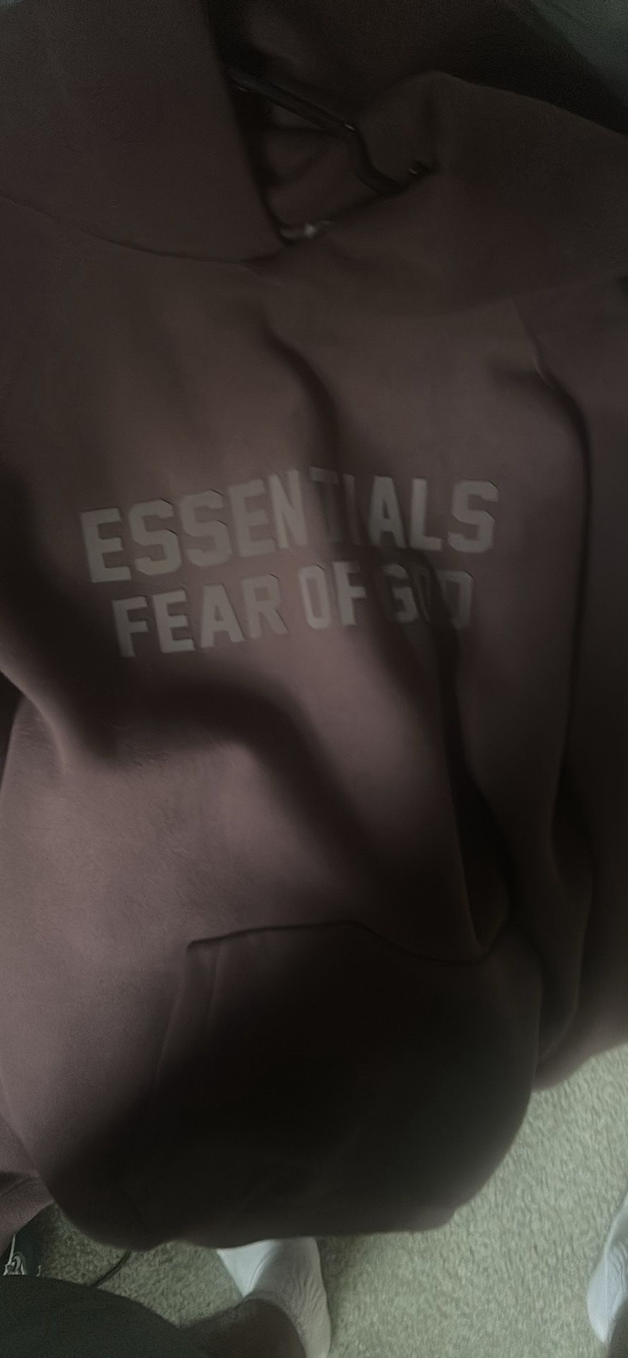 Essentials Hoodie Plum