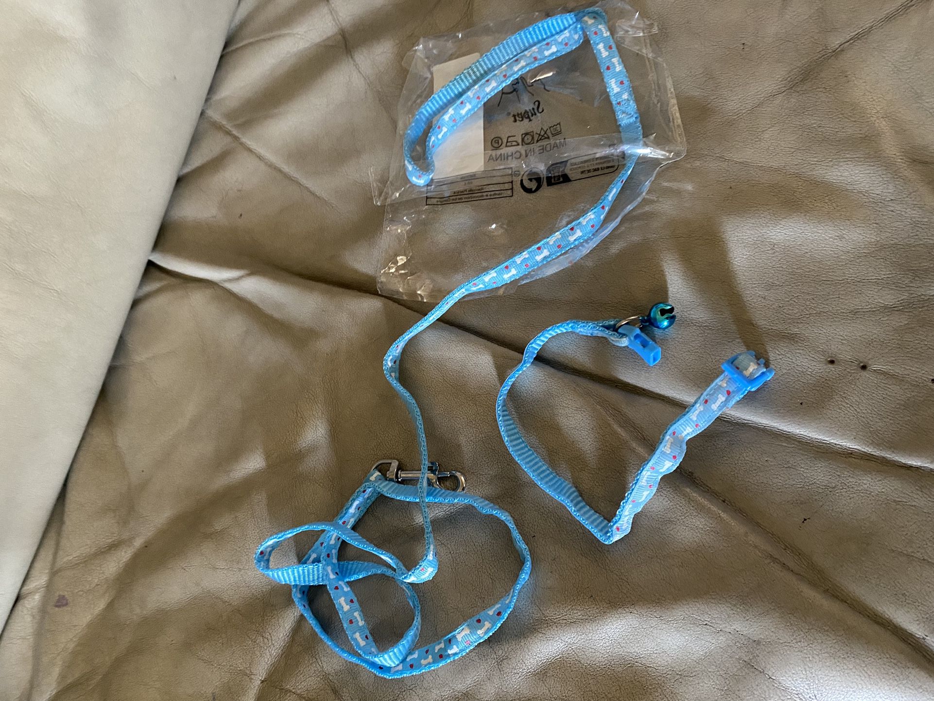 Dog Leash And Collar Set