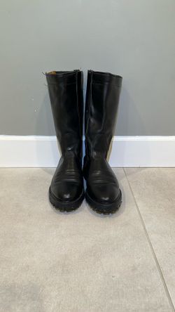 Mike Corbin Leather Motorcycle Boots